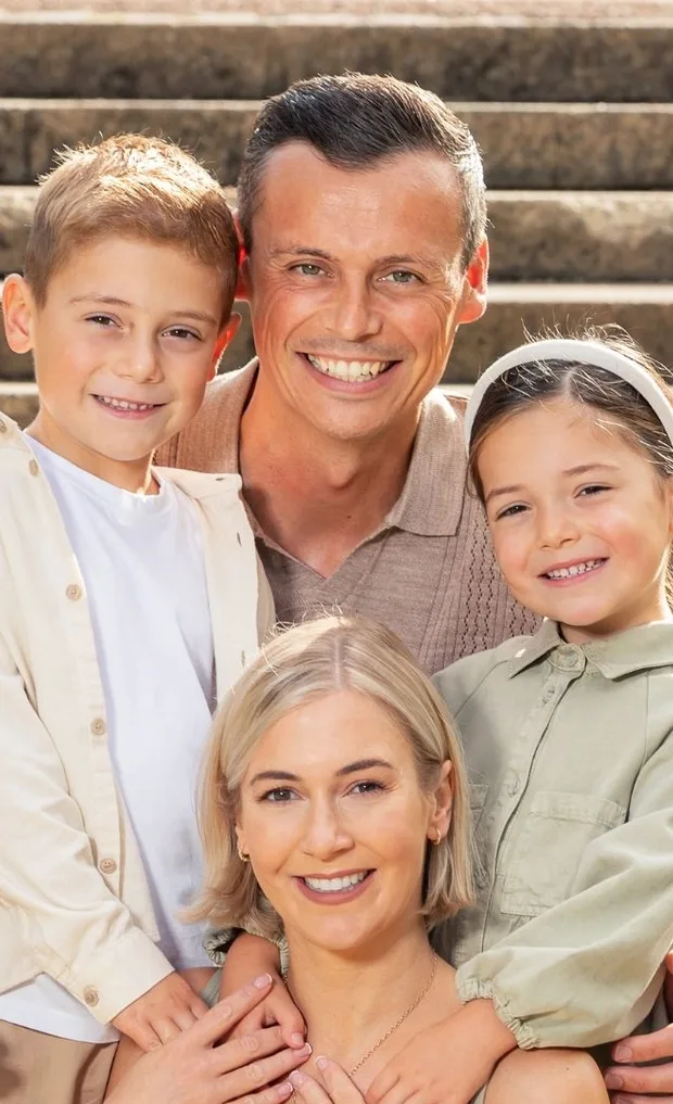 The Sharp Family, a Queensway Dental patient, after Routine Dentistry, Family Plan