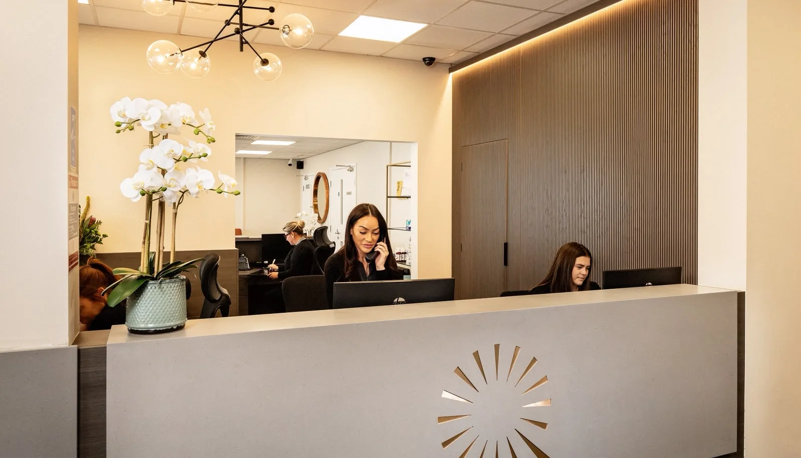 The friendly team at Queensway Dental The friendly team at Queensway Dental
