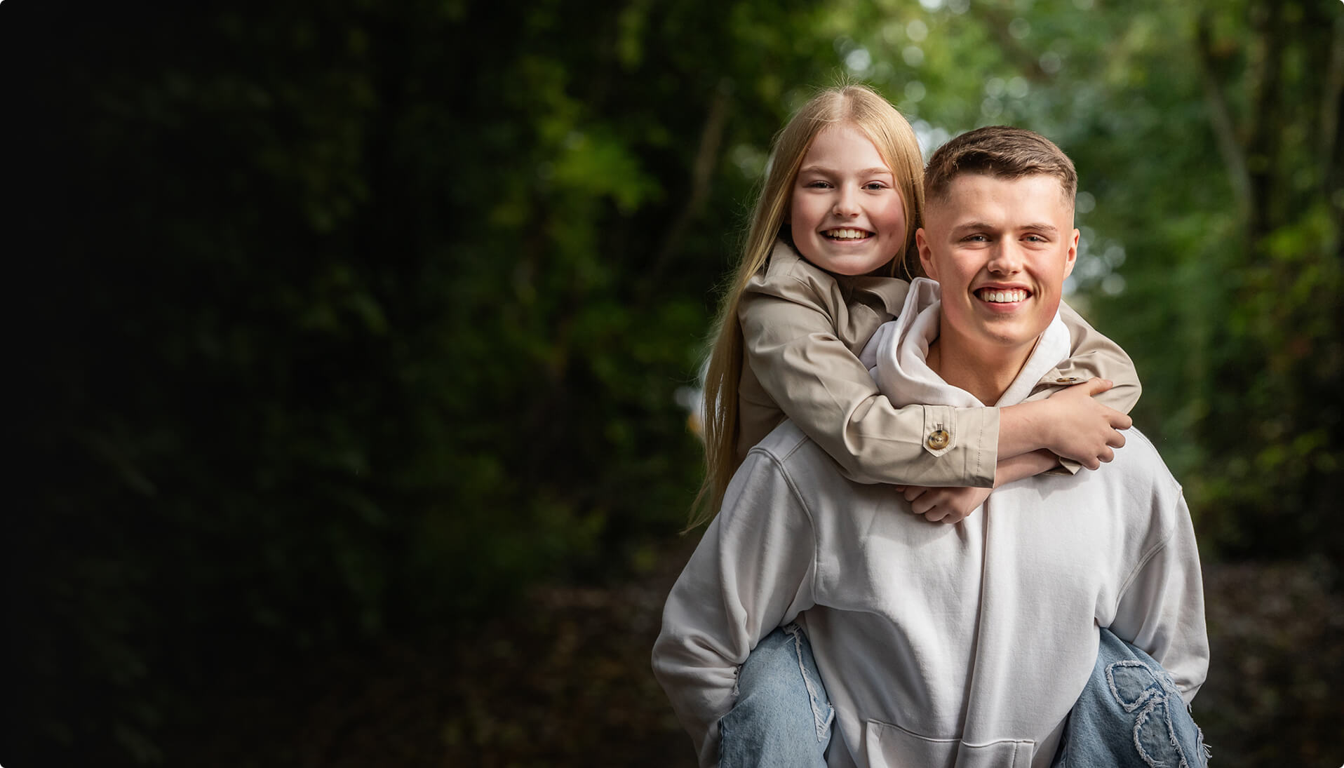 A happy family after their dental visit