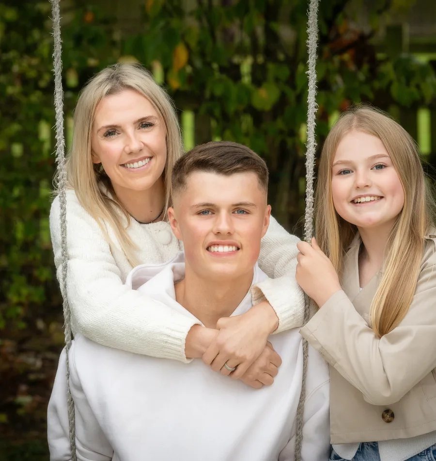 A family cared for with routine dentistry at Queensway Dental A family cared for with routine dentistry at Queensway Dental